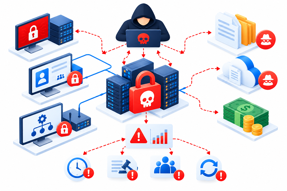 Ransomware & Network Infrastructure Compromise